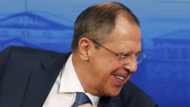 Canciller ruso Sergei Lavrov