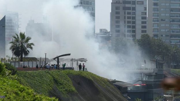 Incendio en Larcomar