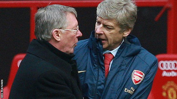 Sir Alex Ferguson na Arsene Wenger