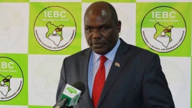 Mwenyekiti wa tume ya IEBC Wafula Chebukati