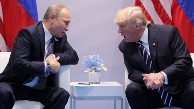 Vladimir Putin, Donald Trump
