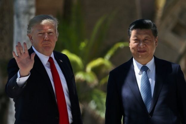 Donald Trump, presidente de EE.UU. y Xi Jinping, presidente de China