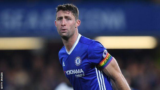 Chelsea defender Gary Cahill