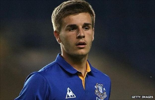 Luke Garbutt wa timu ya Everton