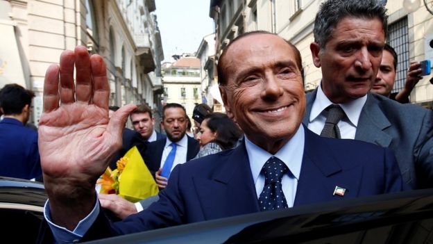 Haydi İtalya lideri Silvio Berlusconi