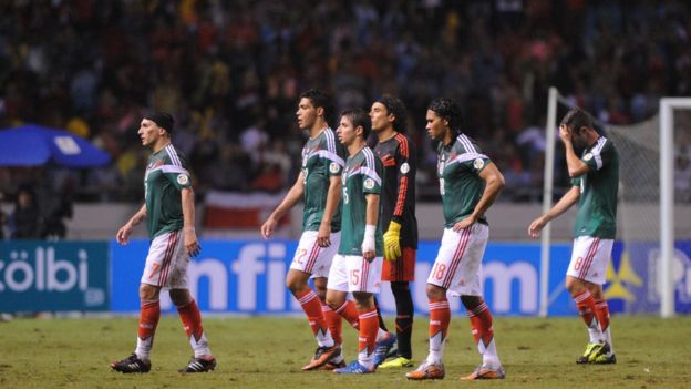 México tras perder con Costa Rica
