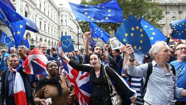 Manifestación en Londres