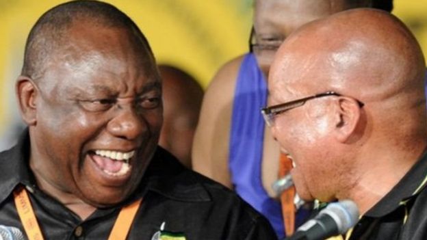 Ramaphosa na Zuma awali walikua marafiki wa karibu