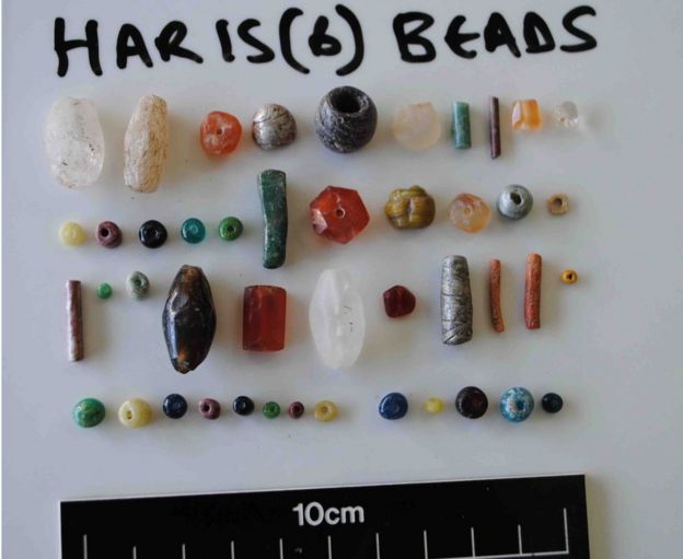 Beads found in Harlaa