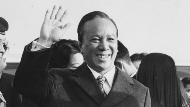 Tổng thống Nguyễn Văn Thiệu trong chuyến công du tới Anh, 10/4/1973