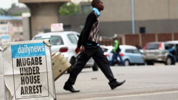 Newspaper in Harare