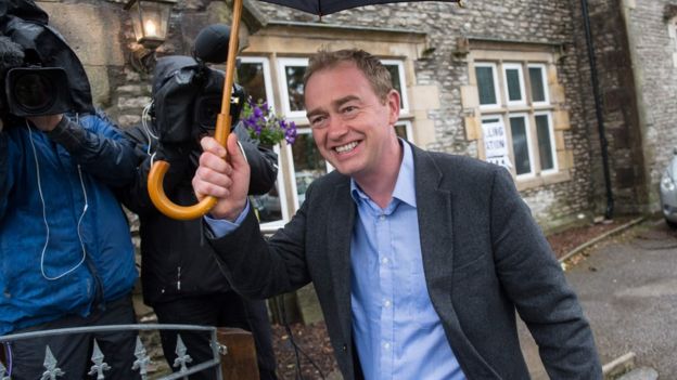 Liberal Democrat leader Tim Farron