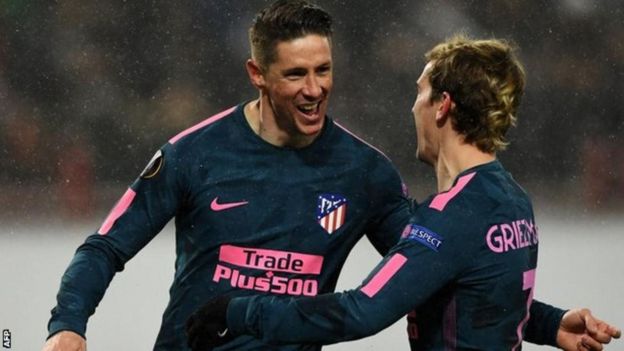 Fernando Torres na Antoine Griezmann