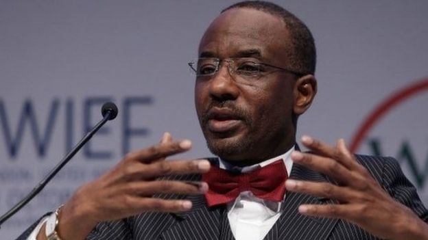 Lamido Sanusi, Nigeria's Central Bank governor, in October 2013