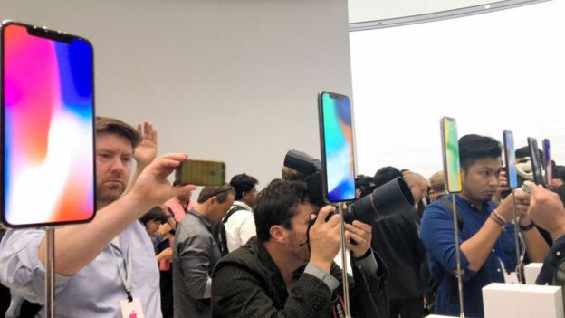 Presentación del celular de Apple