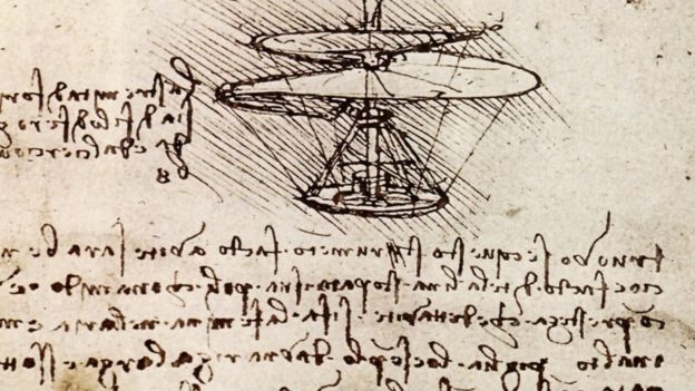 Desenho de Da Vinci
