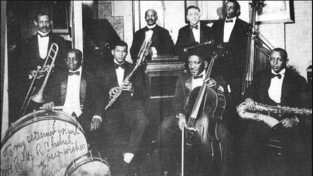 Handy's band in 1918