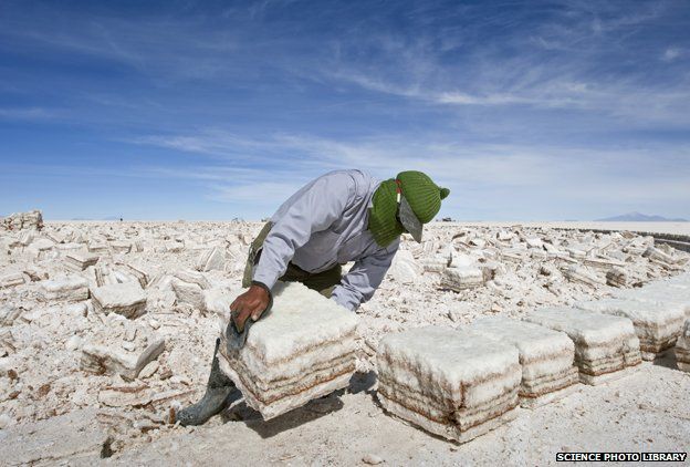 Image result for lithium under the salar de uyuni