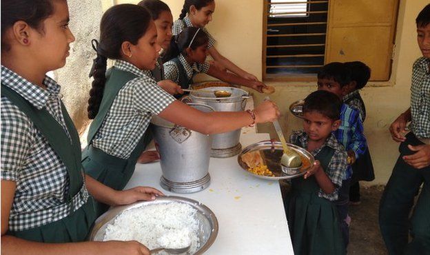 mid-day meal scheme