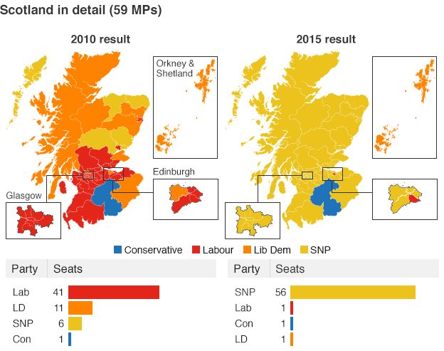 Image result for scottish general election map