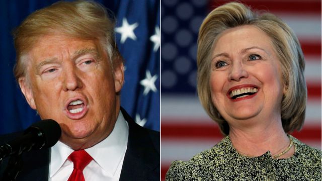 The campaign trail: BBC in depth on the US election  - cover