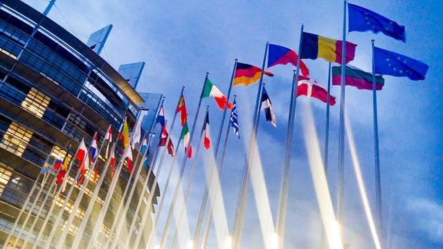 European Parliament in Strasbourg
