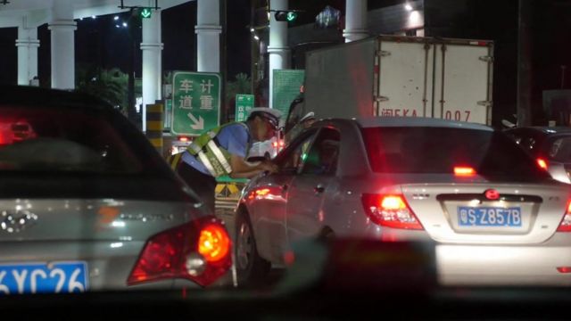 Police checkpoint