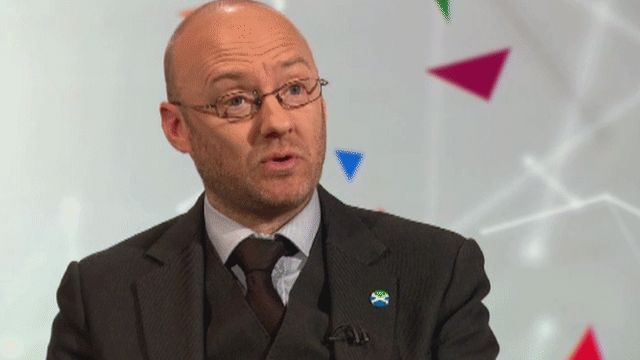 Scottish Greens Leader Patrick Harvie Says His Partys Tax Plan Is Creative Bbc News