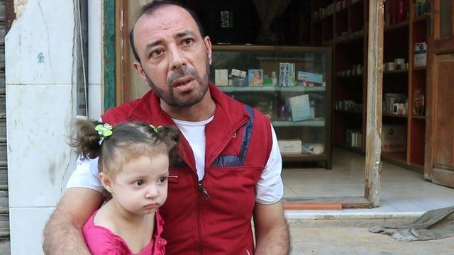 Samia with her grandfather