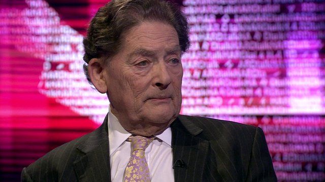Lord Lawson, president of the Conservatives for Britain