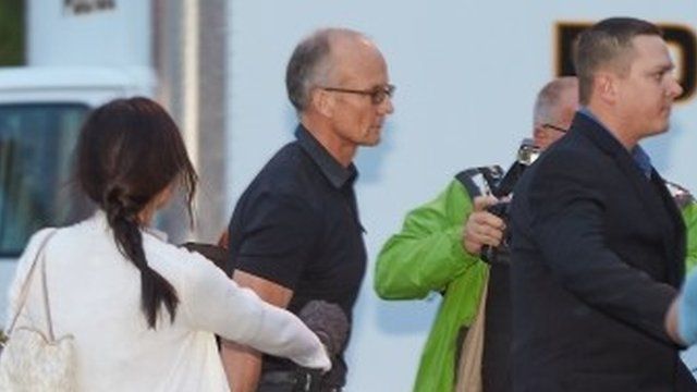 Walter Palmer outside his clinic