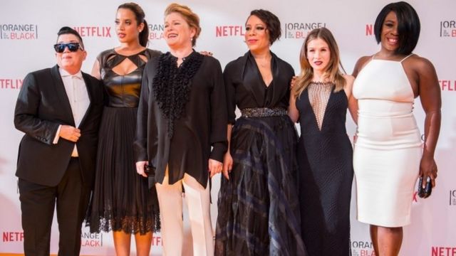 The cast of Orange if the New Black