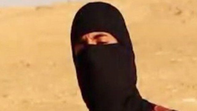 IS video of Mohamed Emwazi, so-called Jihadi John.