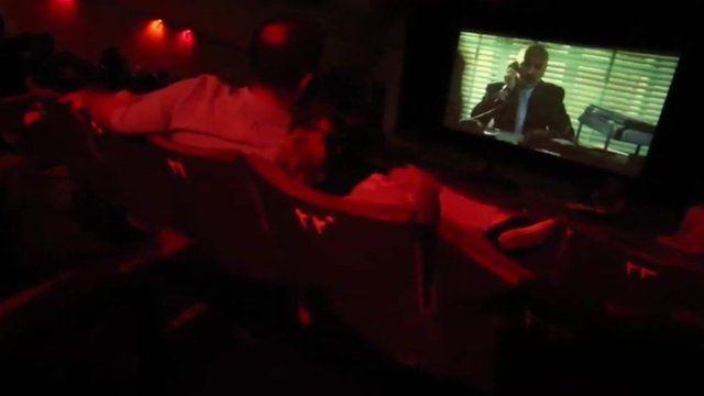 People in Cinema in Iran