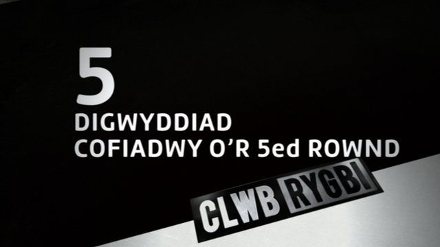 Clwb Rygbi 5 moments from 5th round of the Pro 12