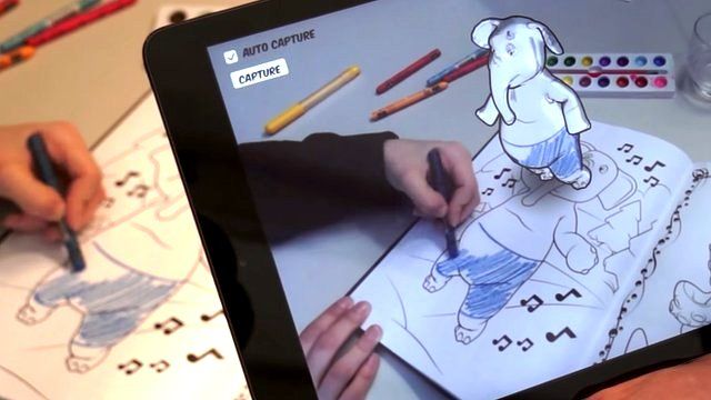 Disney augmented reality app