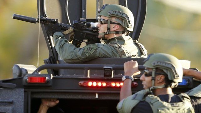 Swat team members