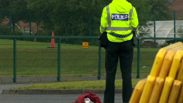 Police at school