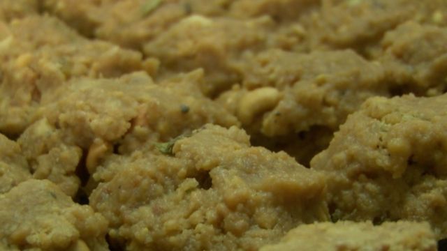 The holy sweet known as Tirupati laddoo