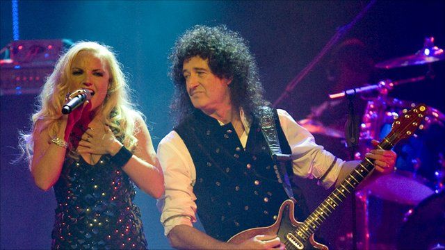 Kerry Ellis and Brian May