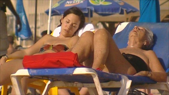 Sunbathers