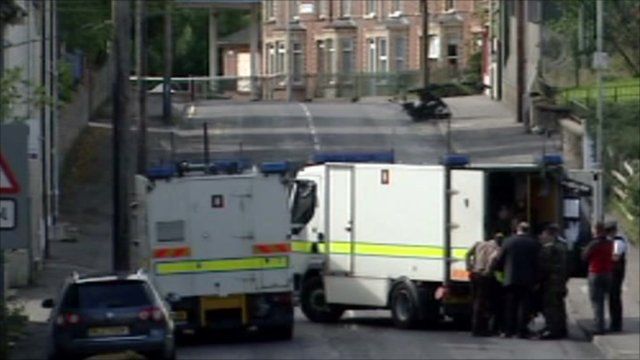 Police vans