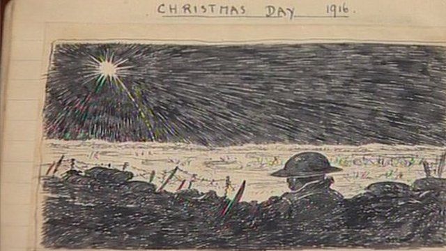 Lieutenant Kenneth Wooton illustrated diary