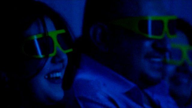 Iraqis at Baghdad's 4D cinema