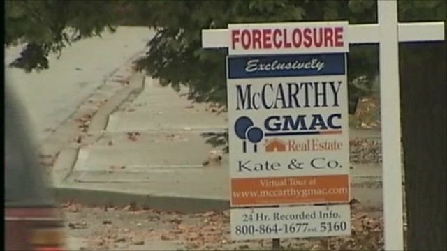 Foreclosure sign