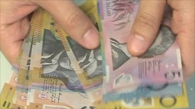 Australian dollars
