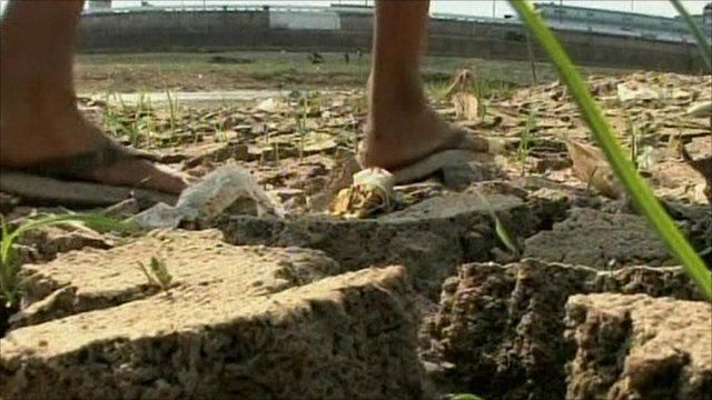 Dry riverbed