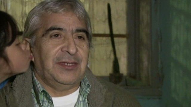 Freed Chilean miner