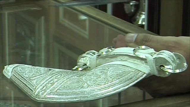 The Khanjar dagger