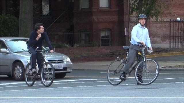 Washington DC cyclists